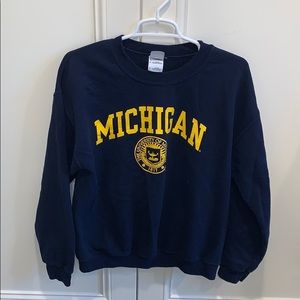 University of Michigan Crew Neck